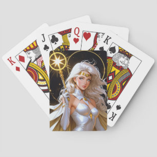 Baralho Cartas de Jogar de Anime Místico