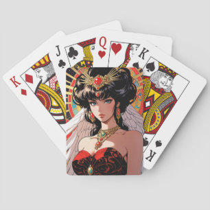 Baralho Cartas de Jogar de Anime Místico