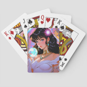 Baralho Cartas de Jogar de Anime Místico