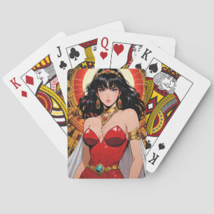 Baralho Cartas de Jogar de Anime Místico