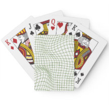 Cartas de Jogar de Arte de Linha Abstrata