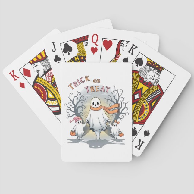Baralho Cartas de Jogar de Halloween (Verso)