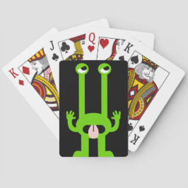 Baralho Cartas de Jogar do Alien Bobo