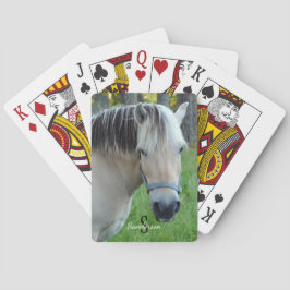Baralho Cartas de jogar do cavalo Fjord Norueguês