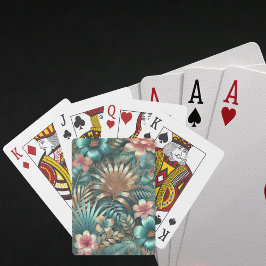 Baralho Cartas de Jogar Elegância Tropical