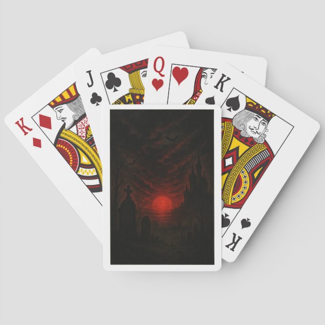 Baralho Cartas de Jogar estilo Gótico (Verso)