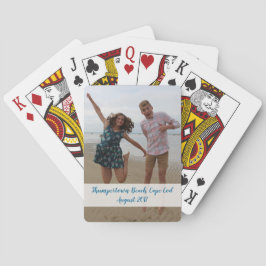 Baralho Cartas de jogar fotos personalizadas - comemorar e