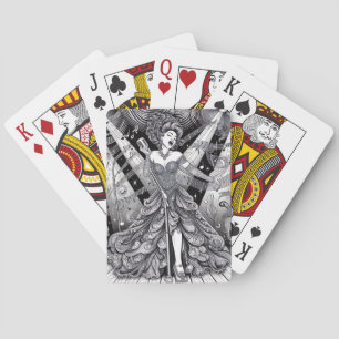 Baralho Cartas de Jogar Glam Punk Rock Rockabilly