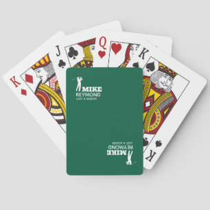 Baralho Cartas de Jogar Golf Green para um Golfista