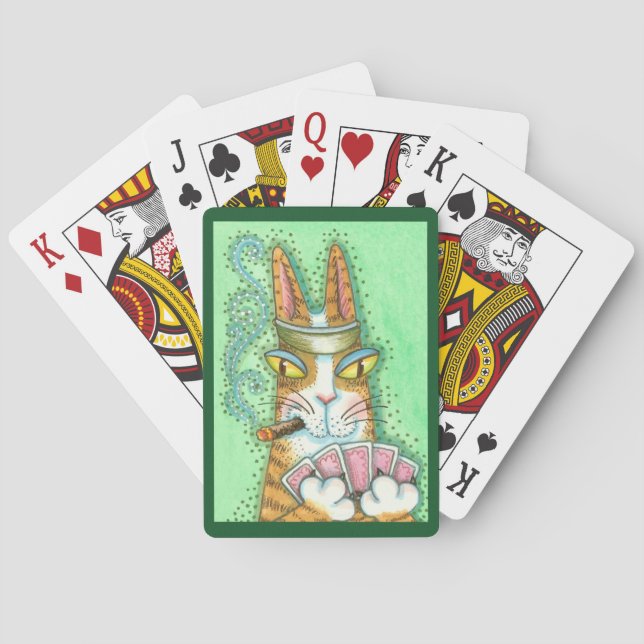 Baralho Cartas de jogar Hiss N' Fitz GATO *Pôquer (Verso)