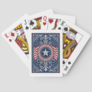 Baralho Cartas de Jogar Liberdade & Lore EUA