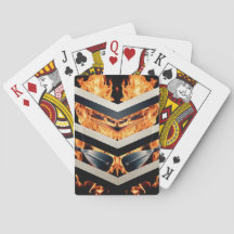 Cartas de Jogar Modernas com Três Listras Celestia
