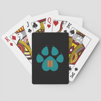BARALHO CARTAS DE JOGAR PAWS