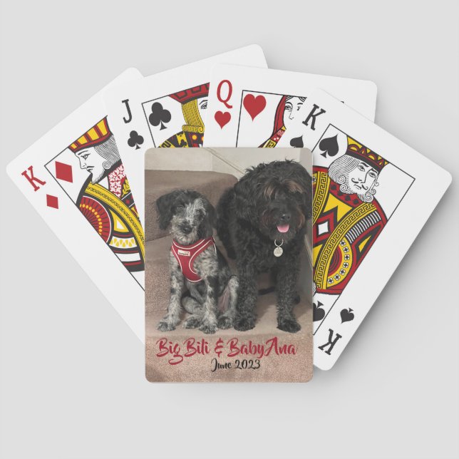 Baralho Cartas de jogar personalizadas. (Verso)