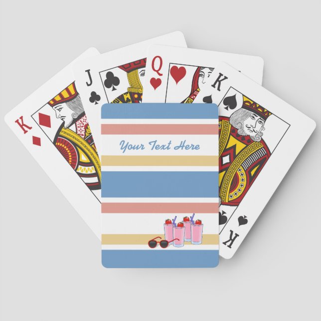 Baralho Cartas de jogar personalizado (Verso)