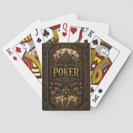 Baralho Cartas de Jogar Poker de Luxo Design