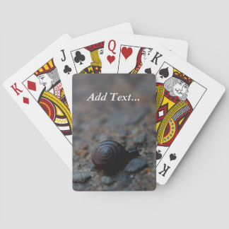 Baralho Cartas de Jogar Tiny Snail Poker