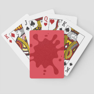 Baralho Cartas de Jogar Vermelhas Tomate Personalizáveis