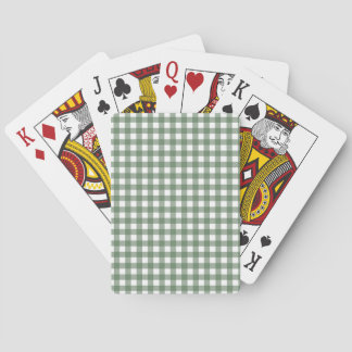Baralho Cartas de Jogar Xadrez Verde