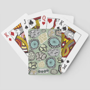 Baralho Cartas de Jogar Zen Floral