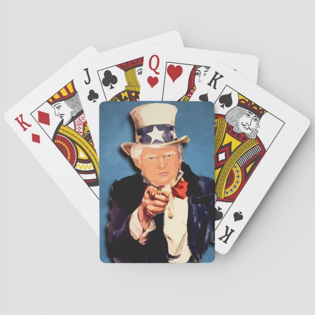 BARALHO CARTAS DE JOGO DO DONALD TRUMP (Verso)