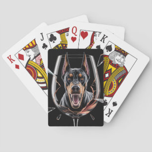 BARALHO CARTAS DE JOGO DOBERMAN