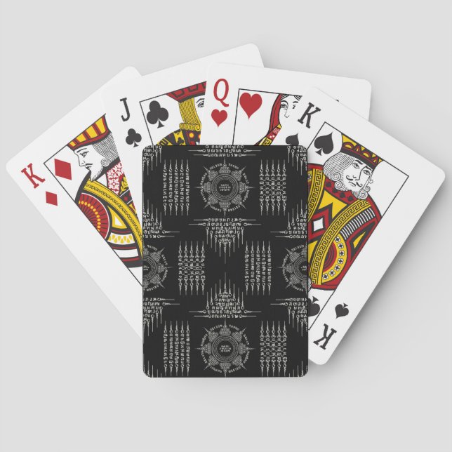 Baralho Cartas de Jogo Muay Tailândia (Verso)