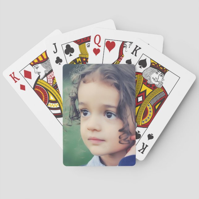 BARALHO CARTAS DE JOGO PERSONALIZADAS COM FOTO (Verso)