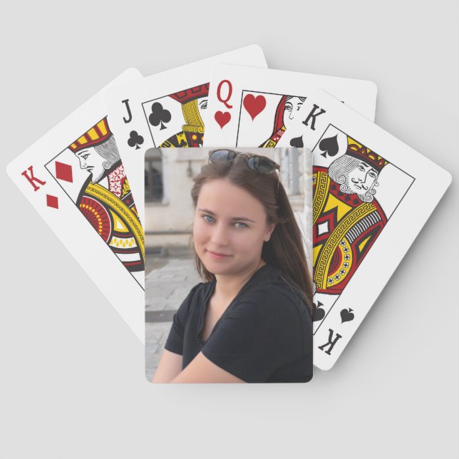 BARALHO CARTAS DE JOGO PERSONALIZADAS COM FOTO (Verso)