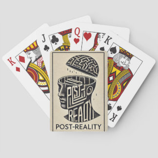 Baralho Cartas de Jogo Pós-Realidade