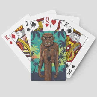 Baralho Cartas de Macaco Tiki