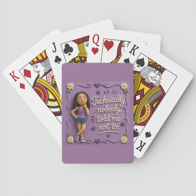 Baralho Cartas de Mary Malandra (Verso)