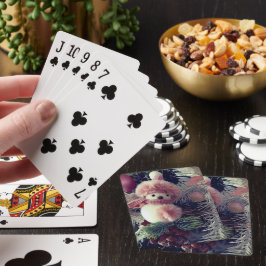 Baralho Cartas de Natal do Boneco de Neve