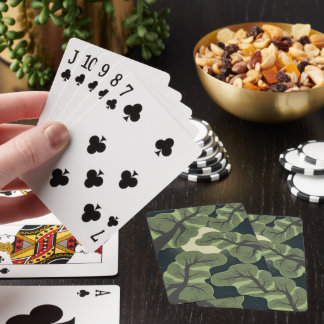 Baralho Cartas de Poker com Padrão da Natureza