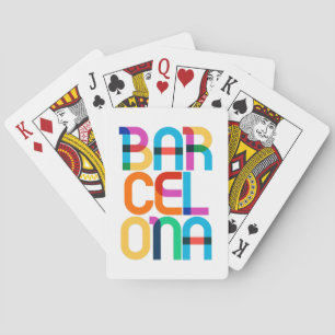 Baralho Cartas de Pop de Espanha de Barcelona