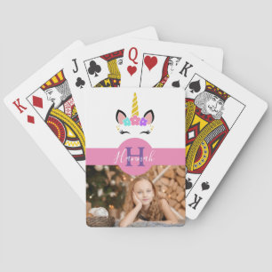 Baralho Cartas de Pôquer de Foto Personalizadas - Carta de