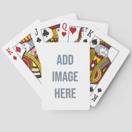 Baralho Cartas de Pôquer de Fotos Personalizadas - Carta d