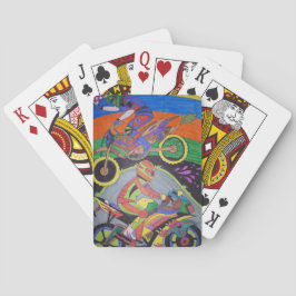 Baralho Cartas de pôquer de motocicleta de motocross