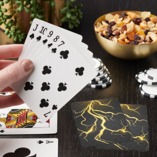 Baralho Cartas de Pôquer Raio