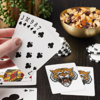 Baralho Cartas de Pôquer Tigre