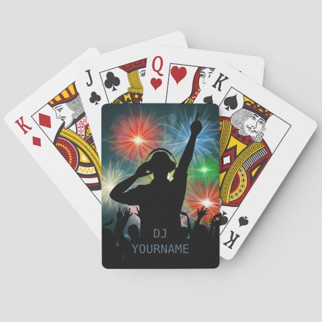 Baralho Cartas de replay personalizadas do Music DJ (Verso)