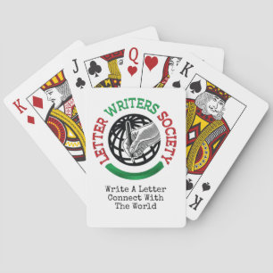 Baralho Cartas de Reprodução da Sociedade de Escritores de
