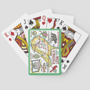 Baralho Cartas Ilustradas da Virgínia Ocidental