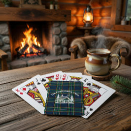 Baralho Cartas Personalizadas de Cabana Rústica