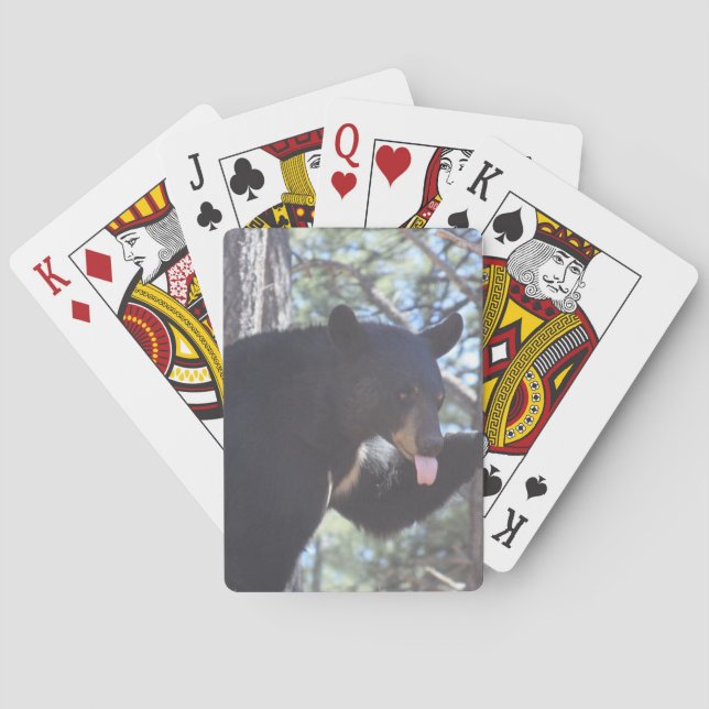 Baralho Cartazes de jogar Black Bear (Verso)