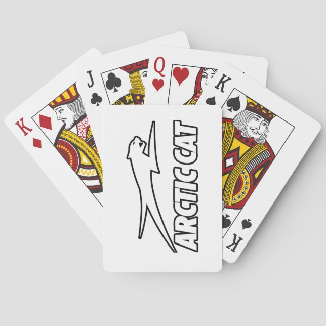 Baralho Carte à jouer Chat d'artique (Verso)