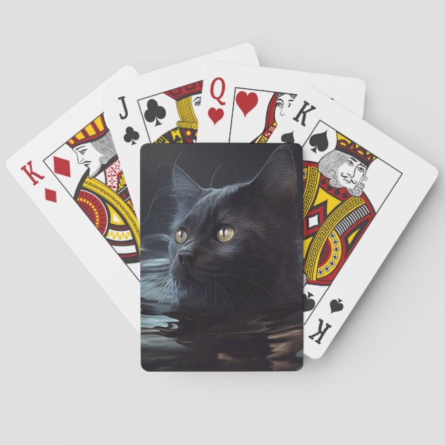Baralho Cartes à jouer Black Cat (Verso)