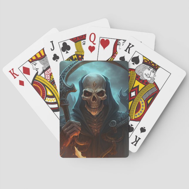 Baralho Cartes à jouer Horreur (Verso)