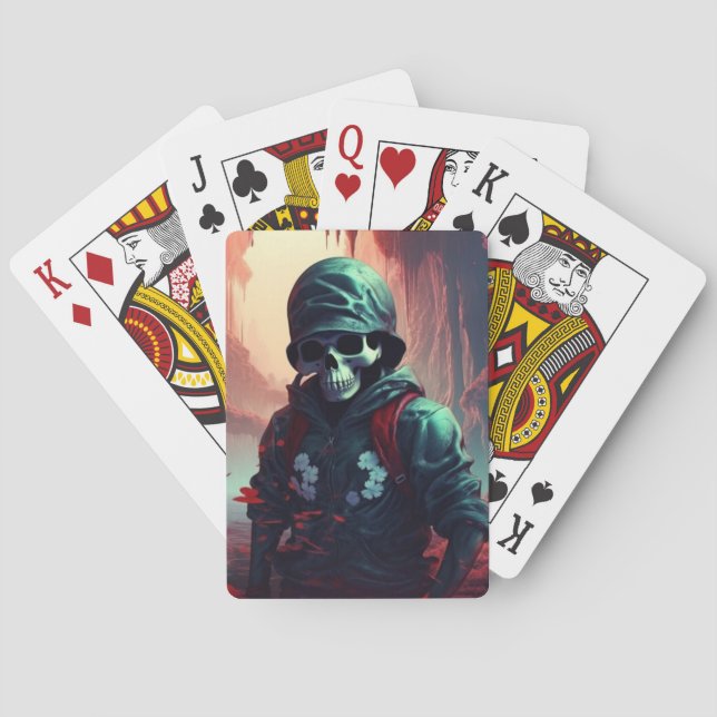 Baralho Cartes à jouer Skeleton (Verso)