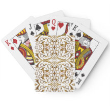 Cartões Brancos e Dourados de Luxo